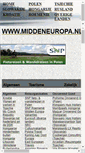 Mobile Screenshot of middeneuropa.nl